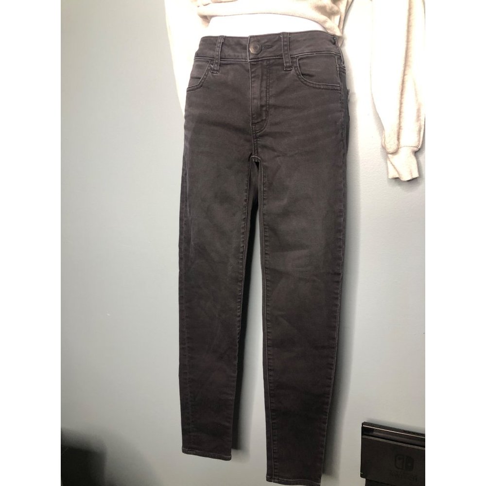 American Eagle outfitters jeggings black size 4